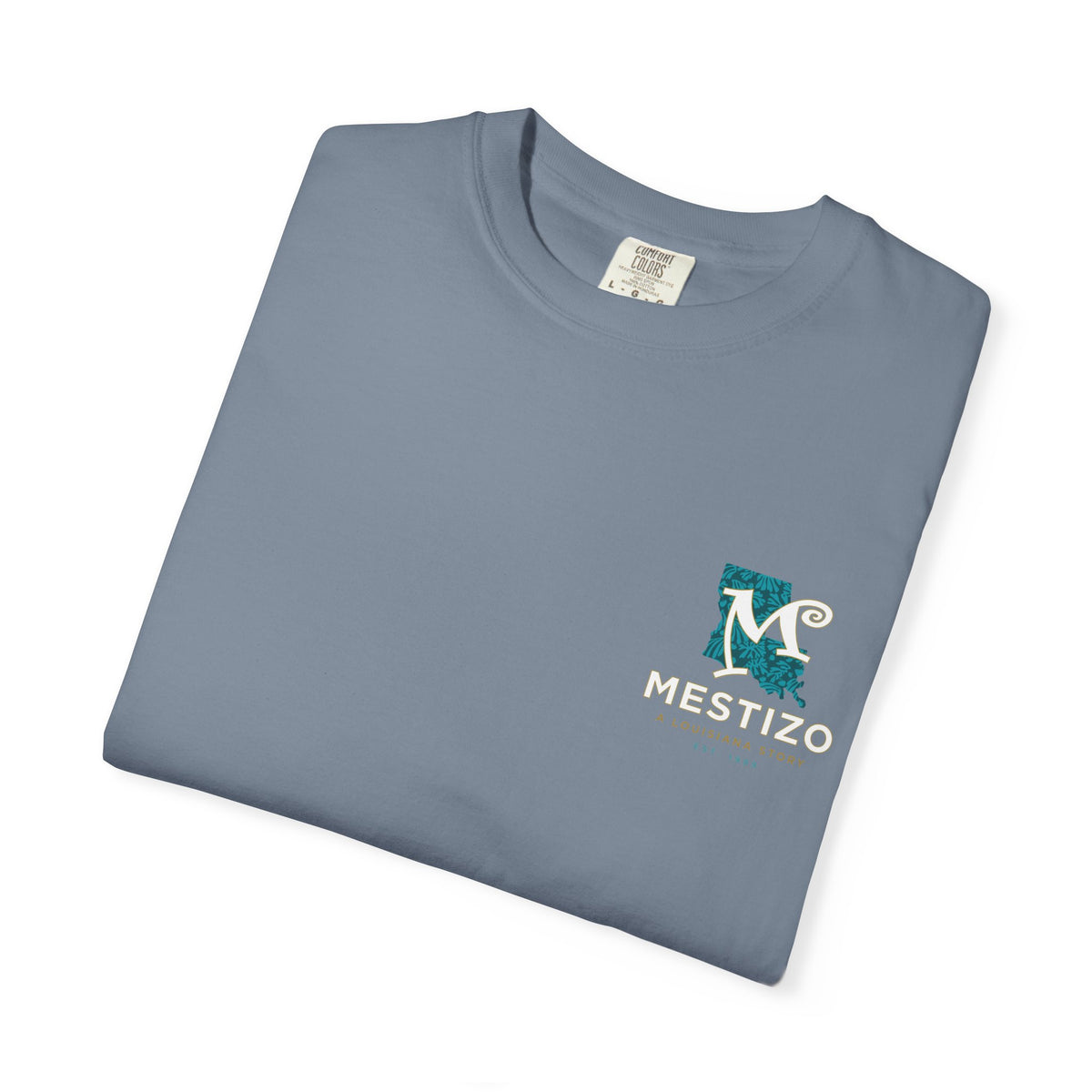 Mestizo Louisiana-Mexican Cuisine Logo Shirt