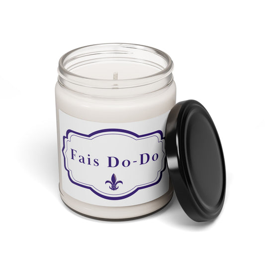 "Fais Do-Do" Lavender & White Sage Scented Soy Candle, 9oz