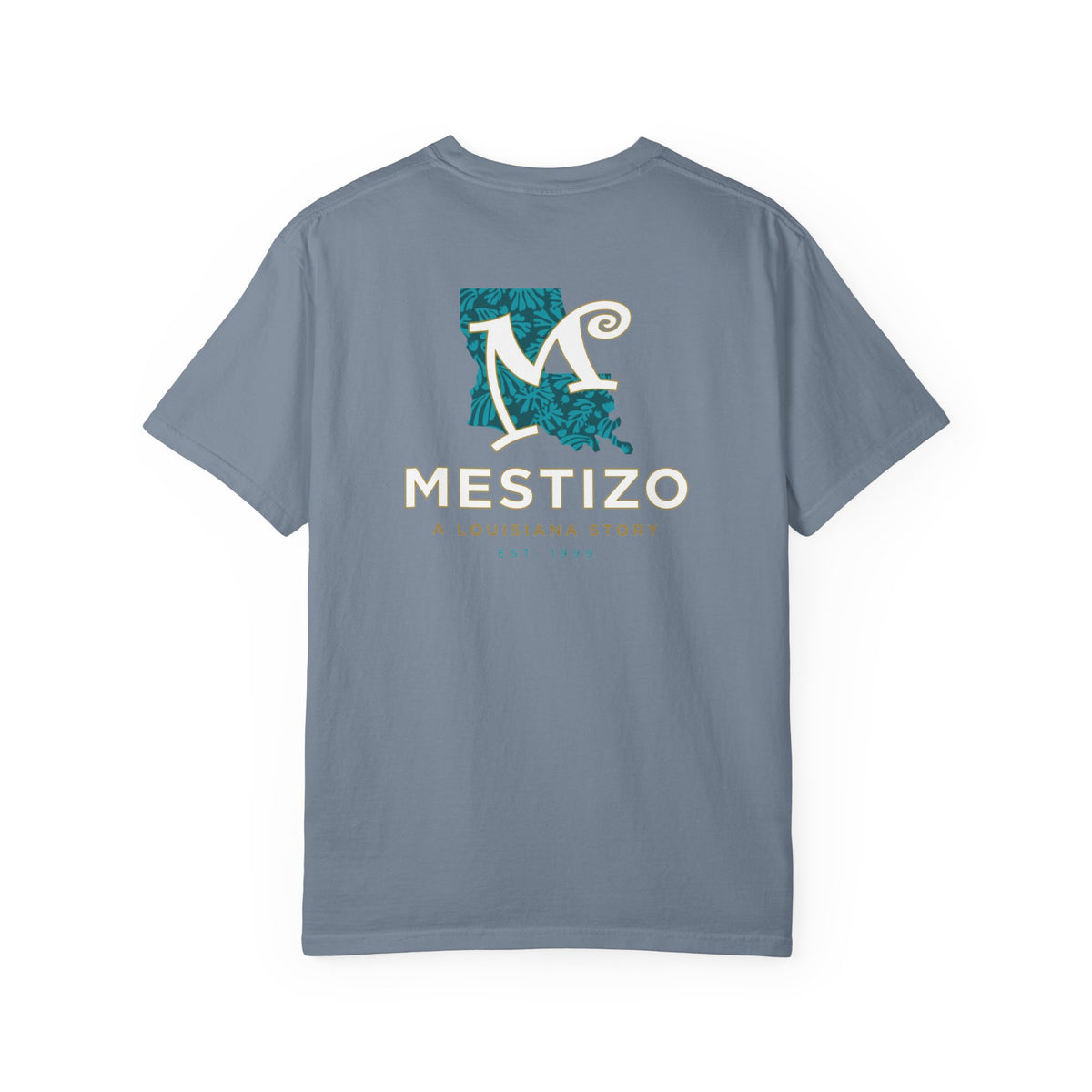 Mestizo Louisiana-Mexican Cuisine Logo Shirt