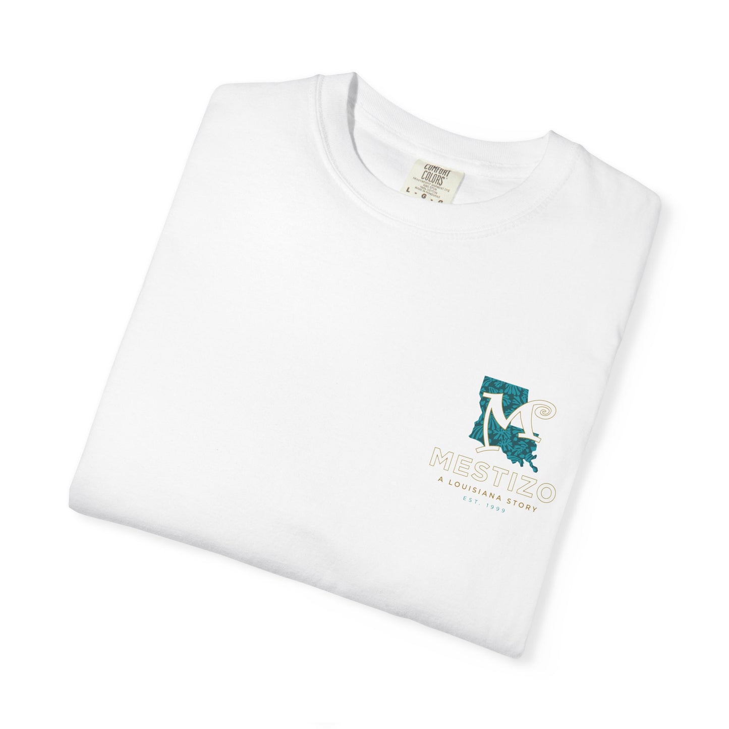 Mestizo Louisiana-Mexican Cuisine Logo Shirt