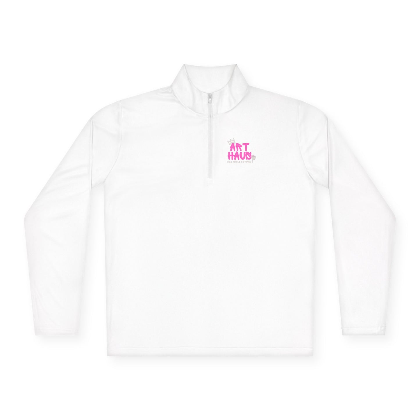 Quarter-Zip Pullover — Art Haus Collective 225 Chest Logo