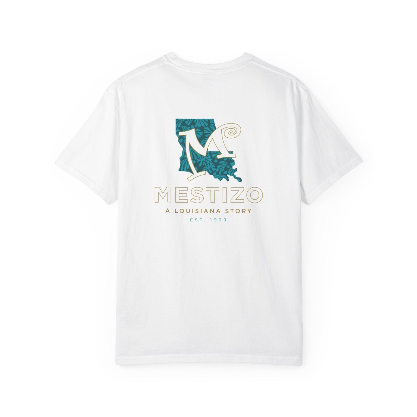 Mestizo Louisiana-Mexican Cuisine Logo Shirt