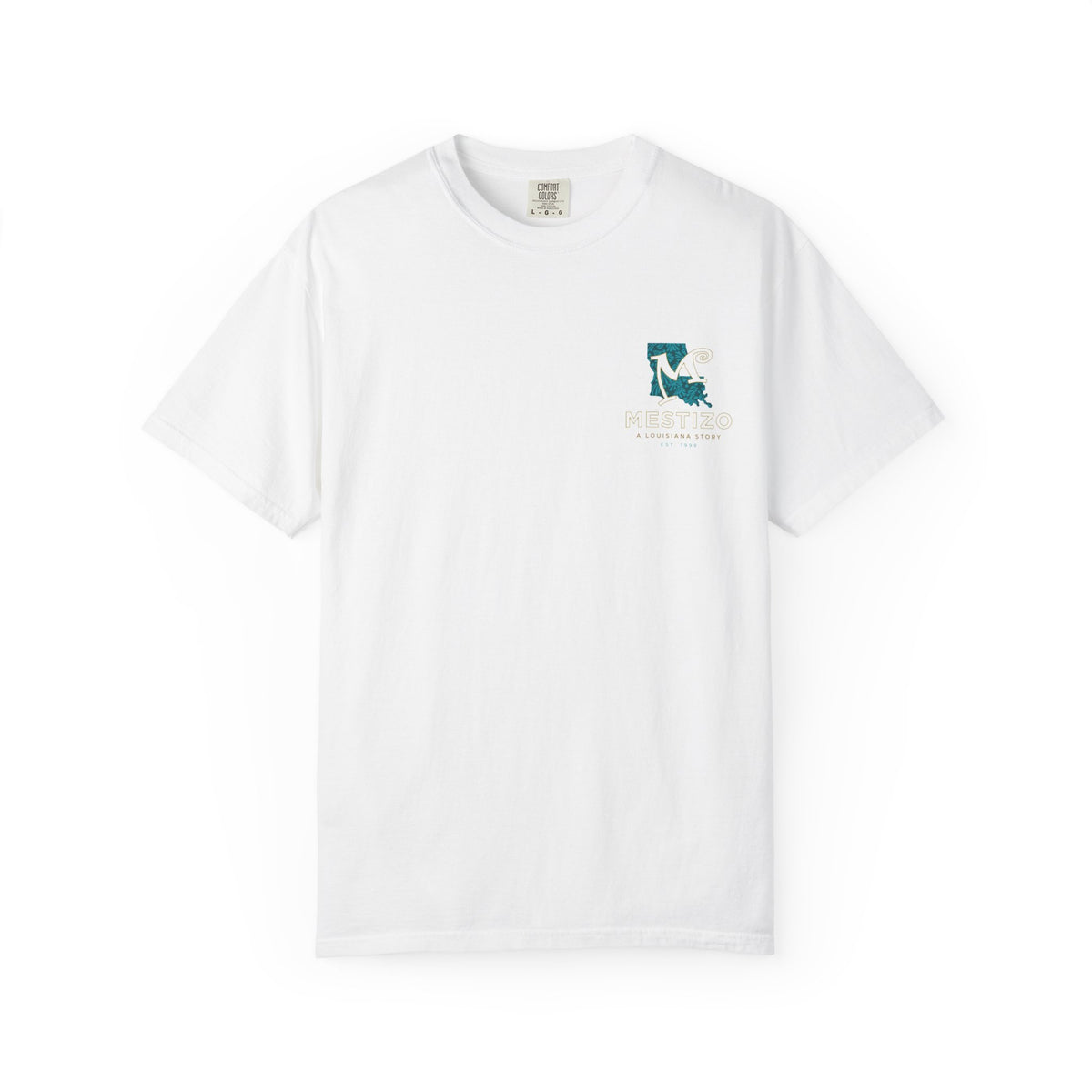 Mestizo Louisiana-Mexican Cuisine Logo Shirt