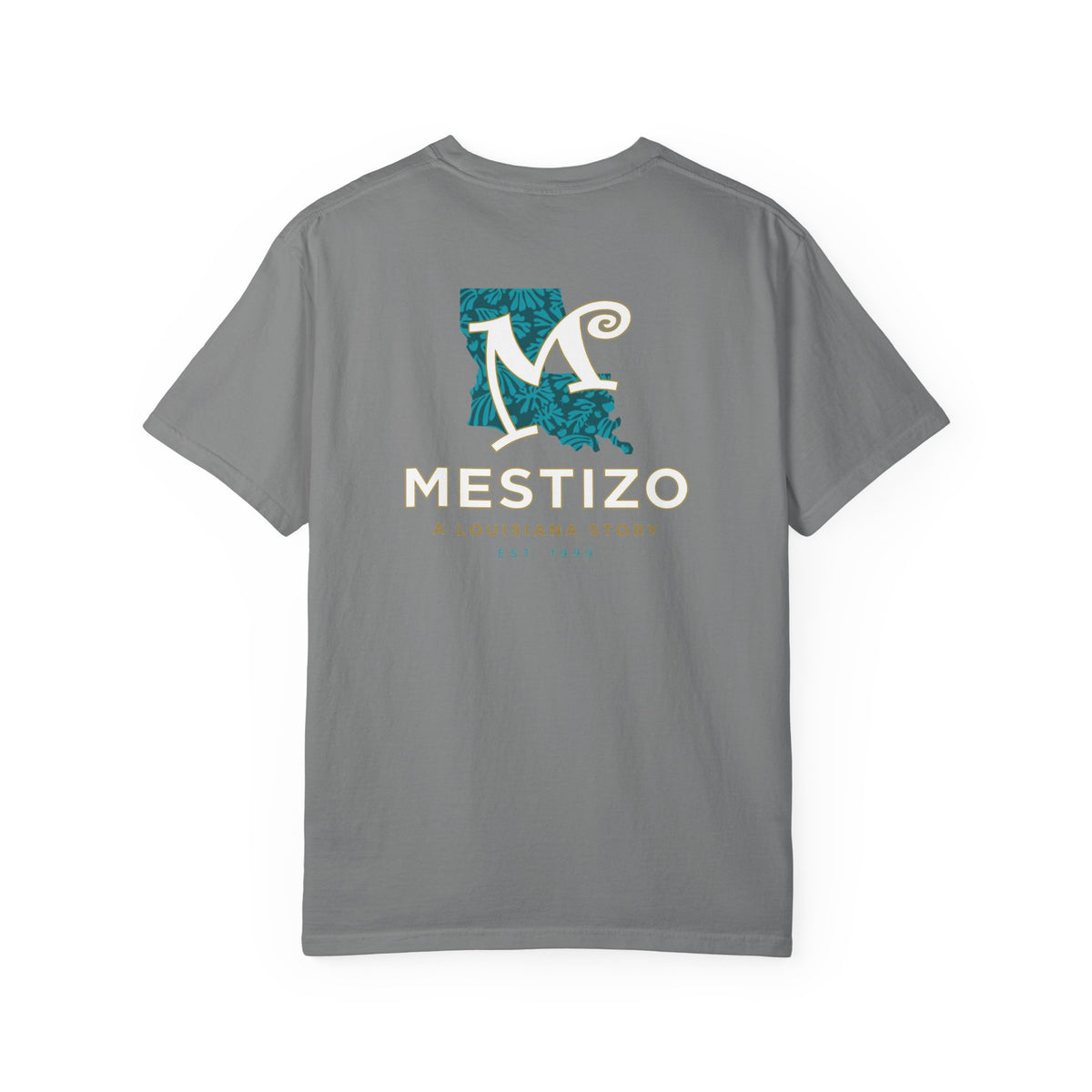 Mestizo Louisiana-Mexican Cuisine Logo Shirt