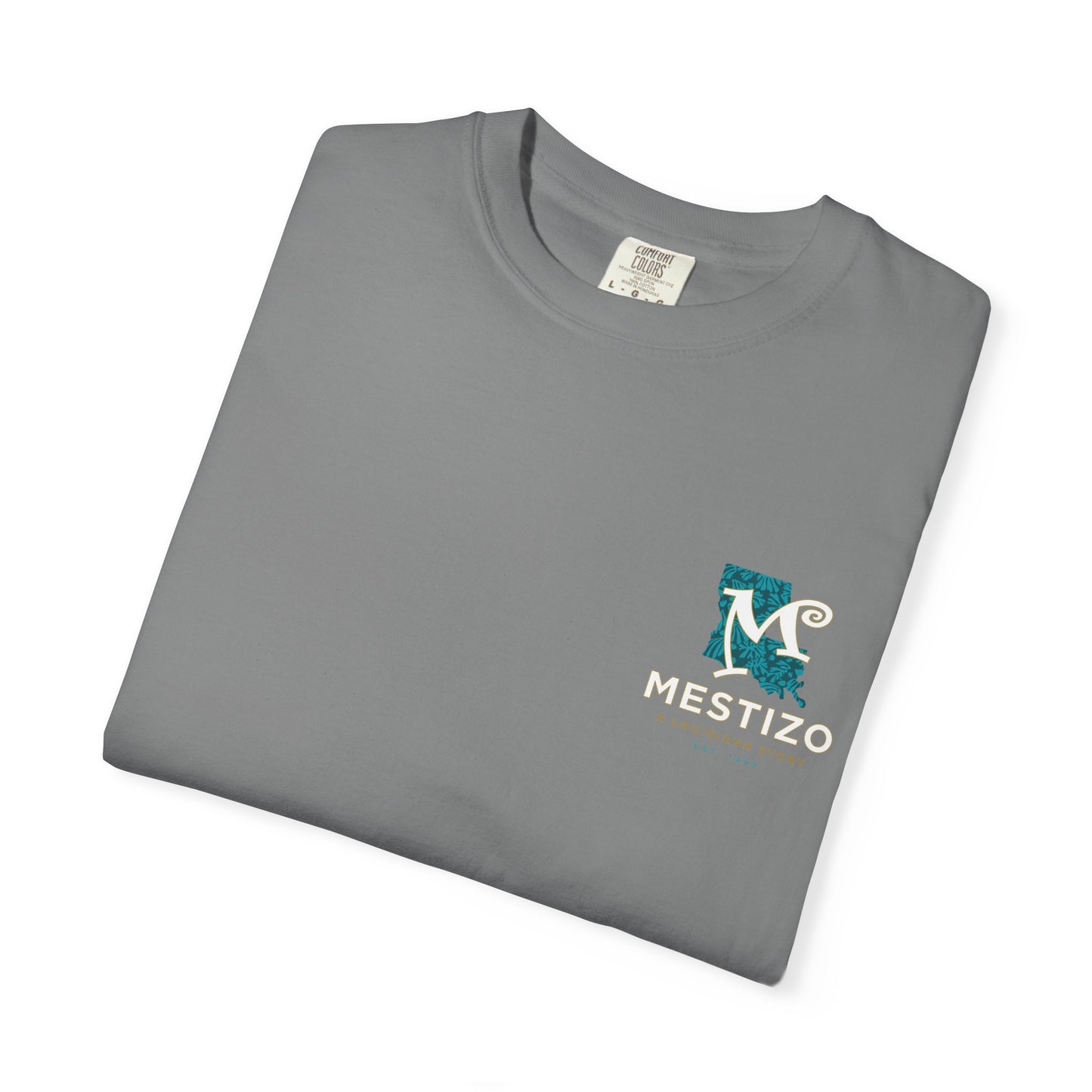 Mestizo Louisiana-Mexican Cuisine Logo Shirt