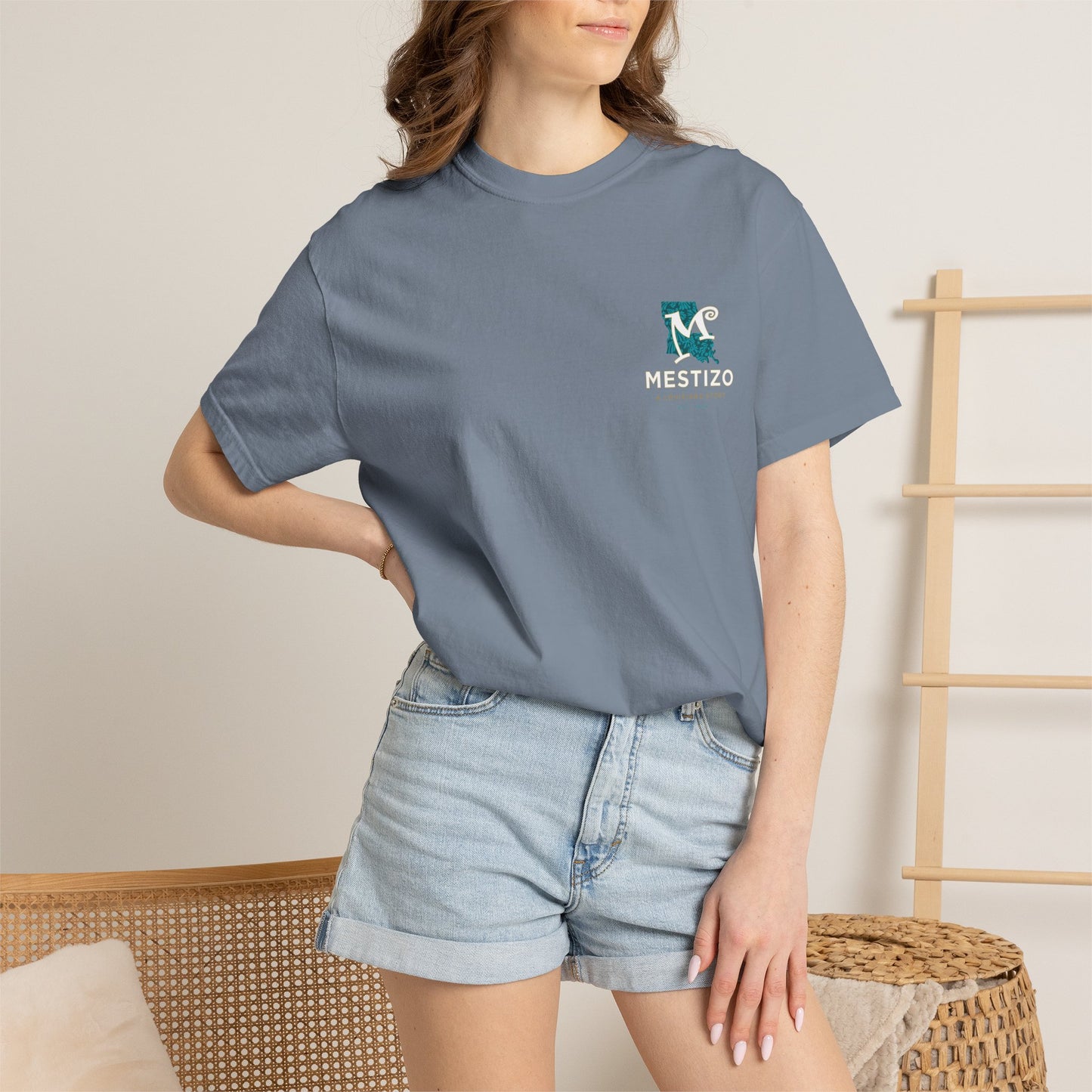 Mestizo Louisiana-Mexican Cuisine Logo Shirt