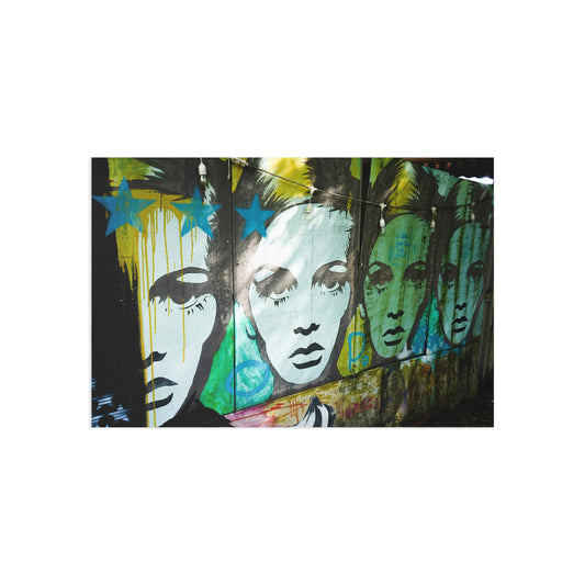 Fine Art Postcards — Beauvoir Park Twiggy Mural