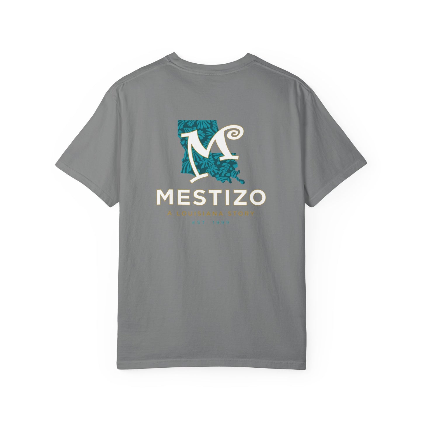 Mestizo Louisiana-Mexican Cuisine Logo Shirt