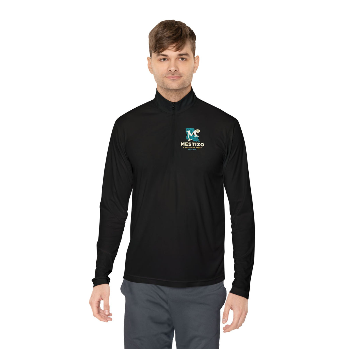 Mestizo Quarter-Zip Pullover — 'Mestizo: A Louisiana Story' Logo Pullover