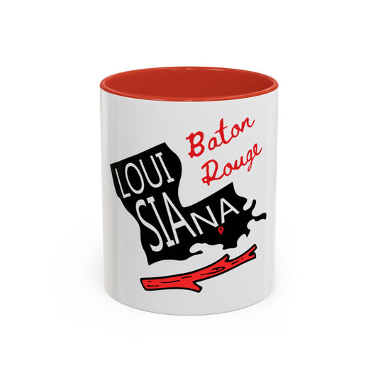 Red Stick Baton Rouge Coffee Mug