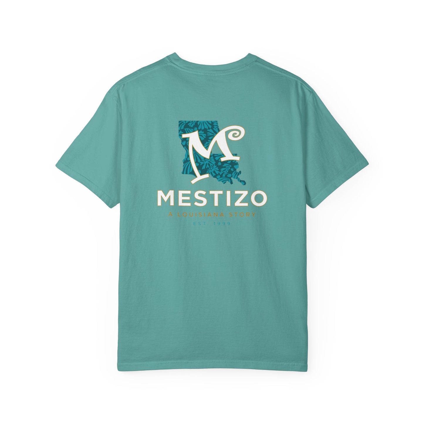 Mestizo Louisiana-Mexican Cuisine Logo Shirt
