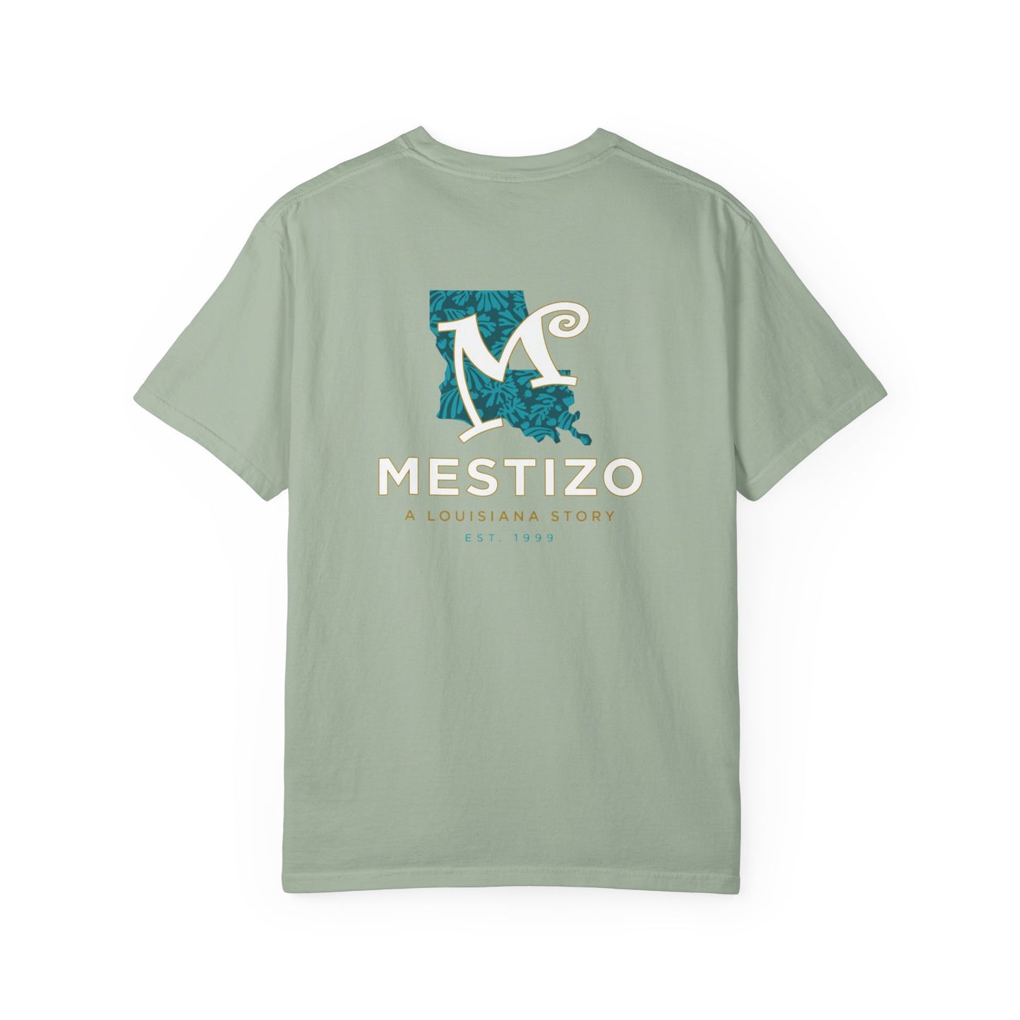 Mestizo Louisiana-Mexican Cuisine Logo Shirt