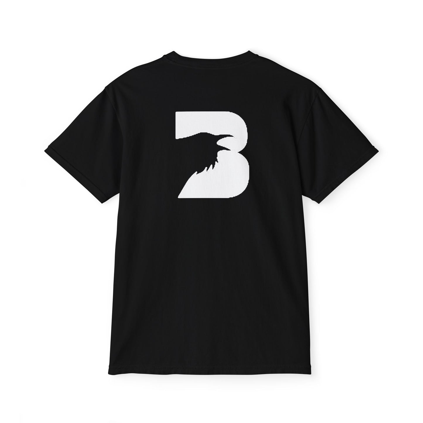 Pocket T‑Shirt — Minimal Bird Logo Chest Tee