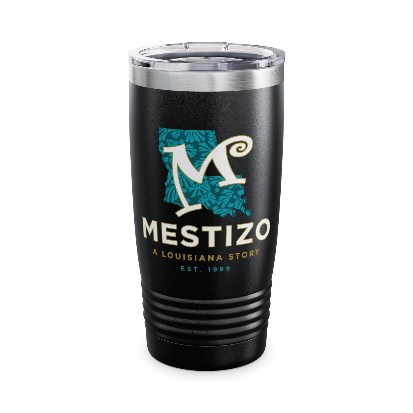 Mestizo 20oz Ringneck Tumbler — Insulated Travel Cup (A Louisiana Story)