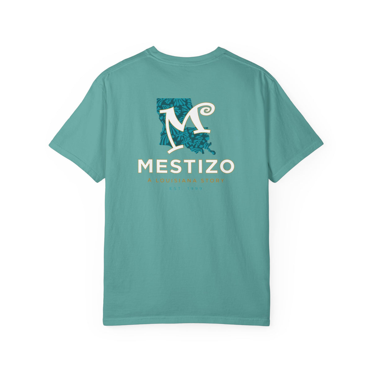 Mestizo Louisiana-Mexican Cuisine Logo Shirt
