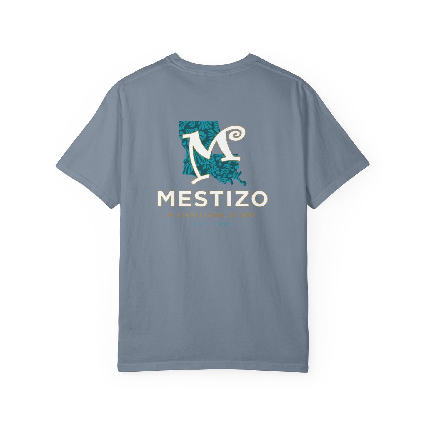 Mestizo Louisiana-Mexican Cuisine Logo Shirt