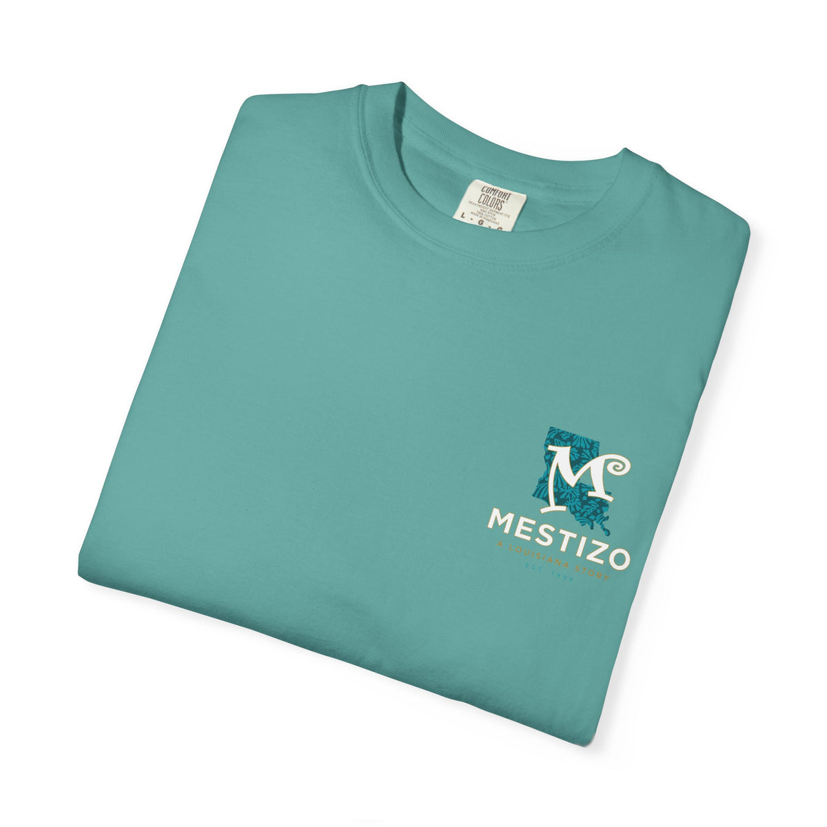 Mestizo Louisiana-Mexican Cuisine Logo Shirt
